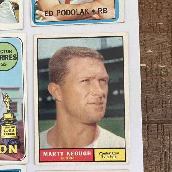 Vintage Sports Cards Random Lot Of 10 1950’s 60’s 70’s - Picture 6 of 12